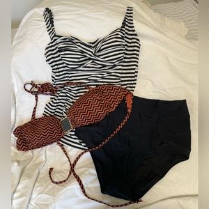 3-piece Retro Style Swim Set